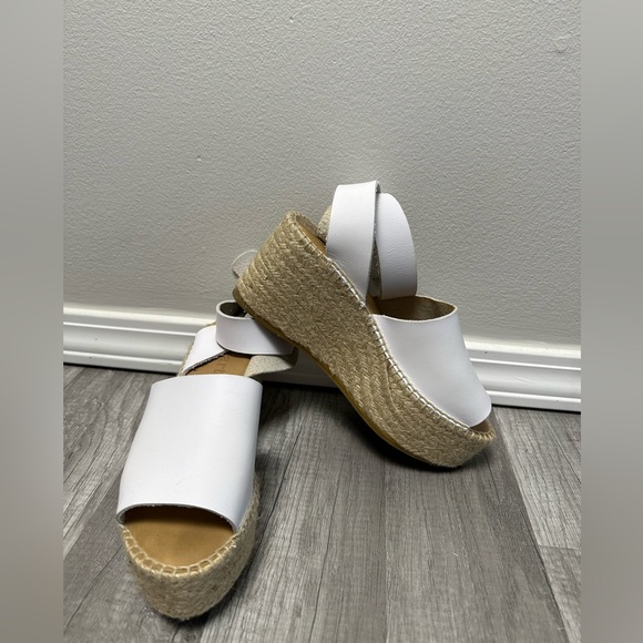 PASEART white platform shoes, size 6,5 - Picture 5 of 6